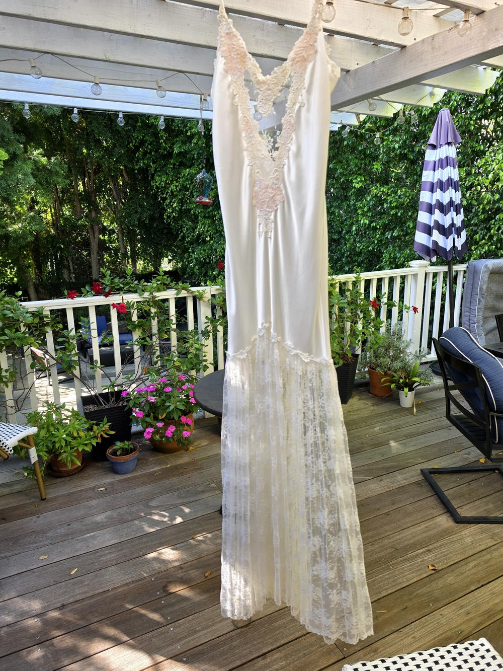 Vintage-80s Ivory Lace Jonquil Bridal Lingerie